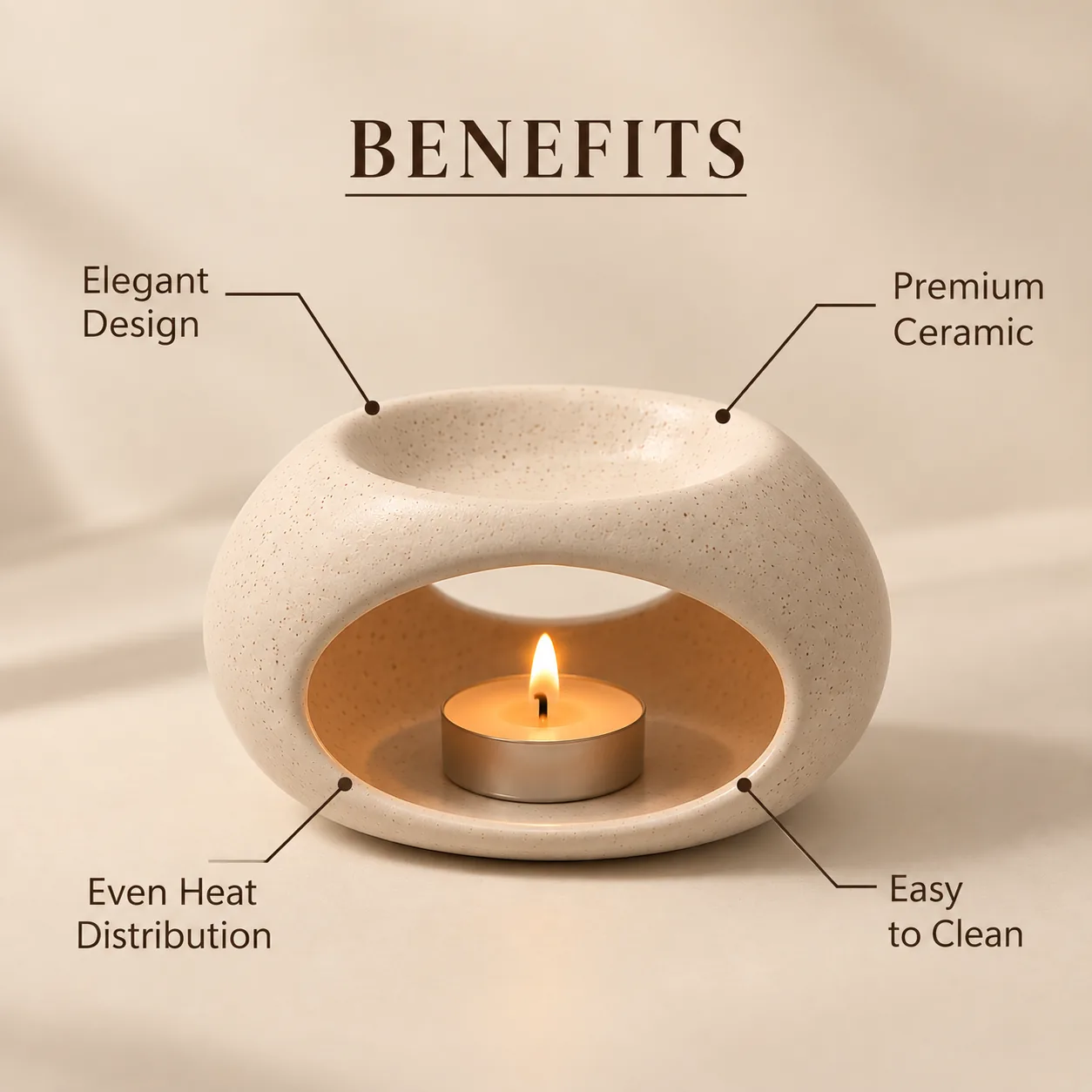 MHEKO Ceramic Aroma Diffuser