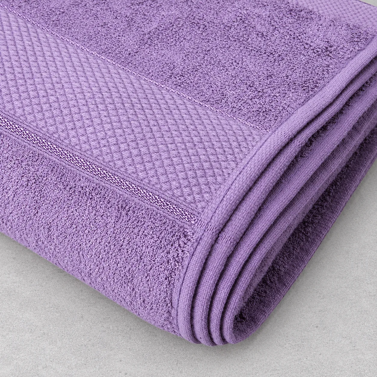 Purple Made From Bamboo Fiber