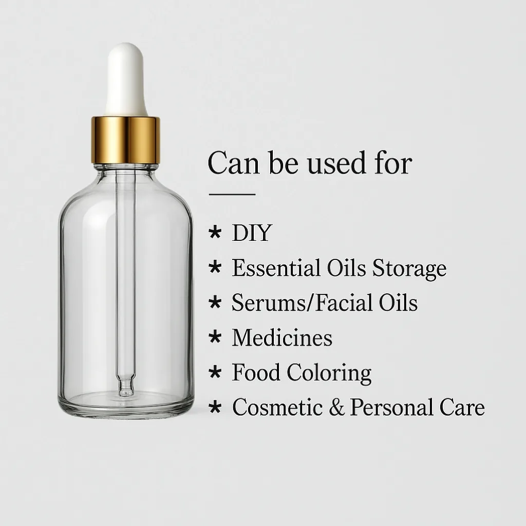 15ml Clear Dropper Bottle