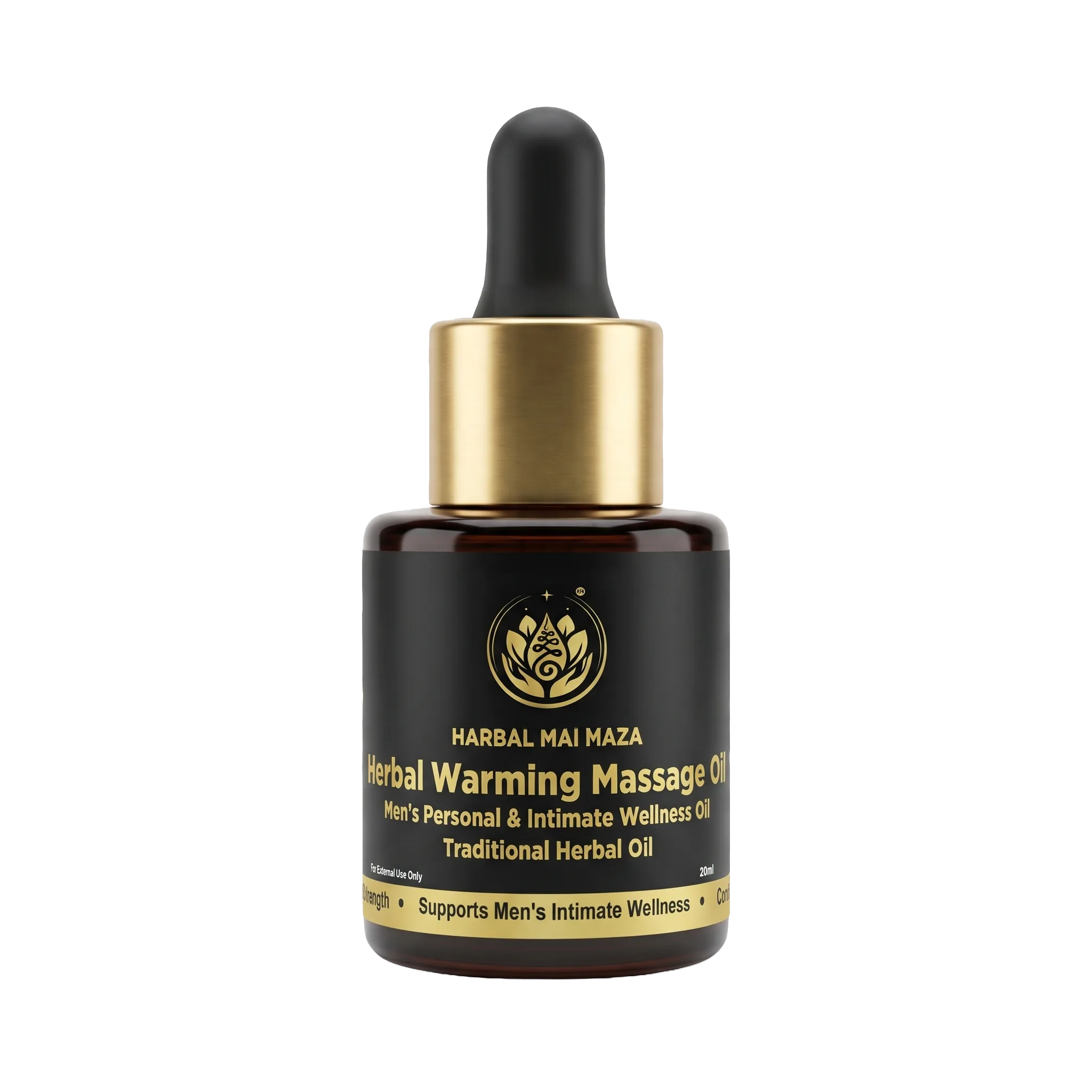 HMM Vital Oil For Sexual & Vitality Intimate Wellness – External-Use Herbal Massage Oil