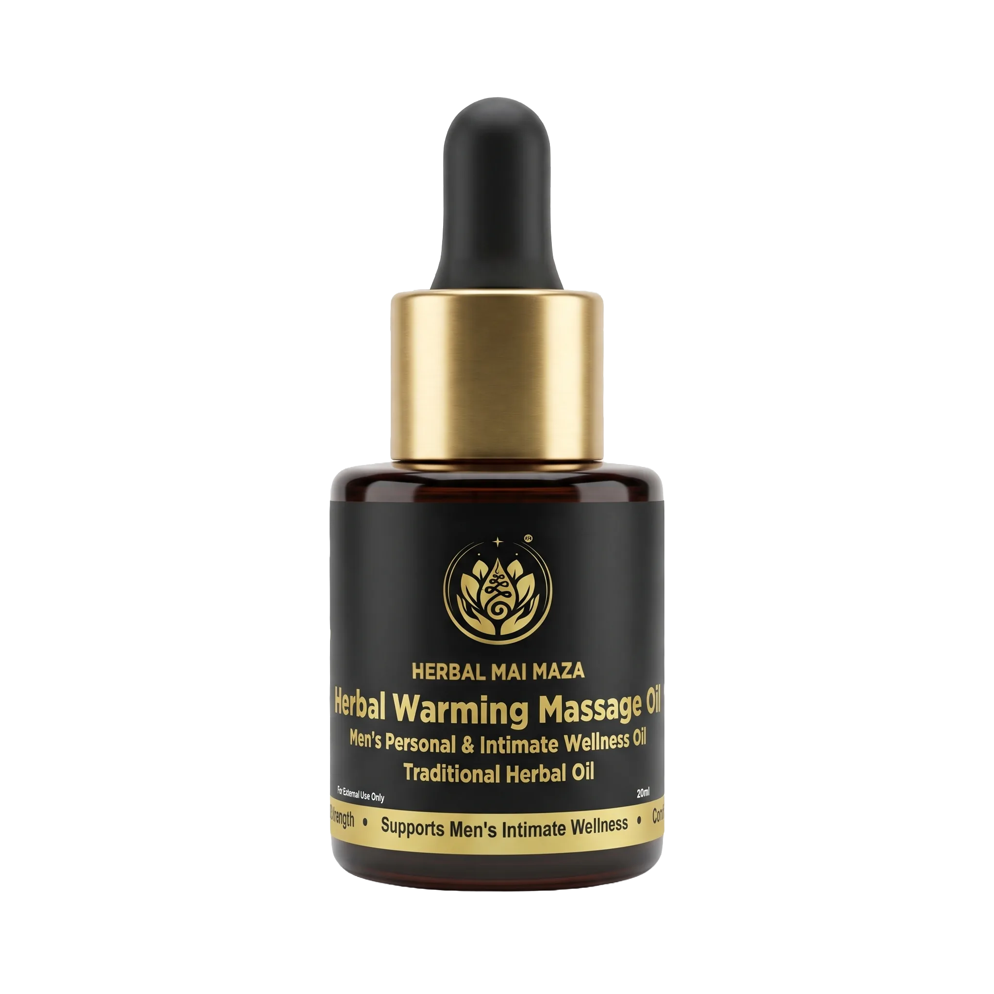 HMM Vital Oil For Sexual & Vitality Intimate Wellness – External-Use Herbal Massage Oil