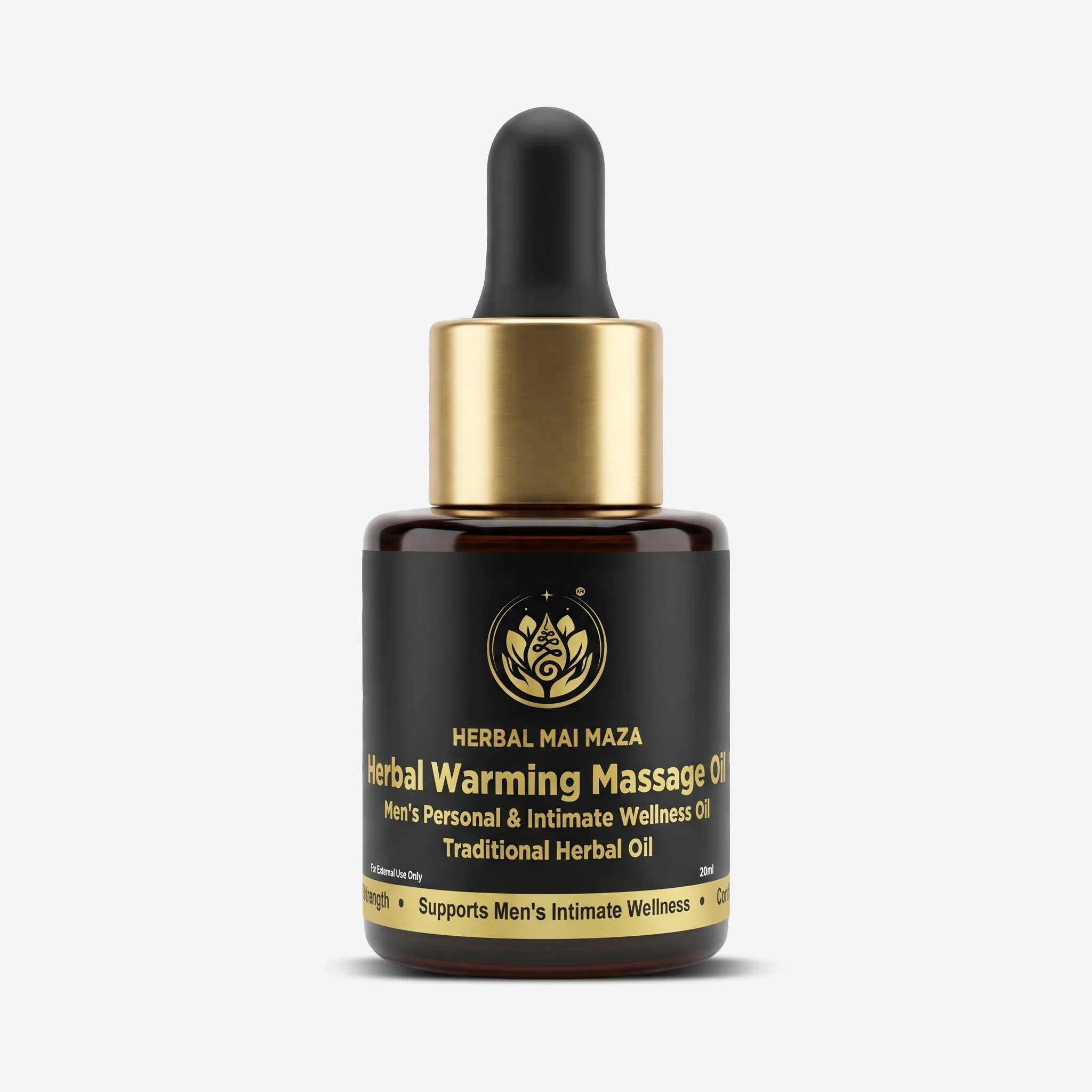 HMM Vital Oil For Sexual & Vitality Intimate Wellness – External-Use Herbal Massage Oil